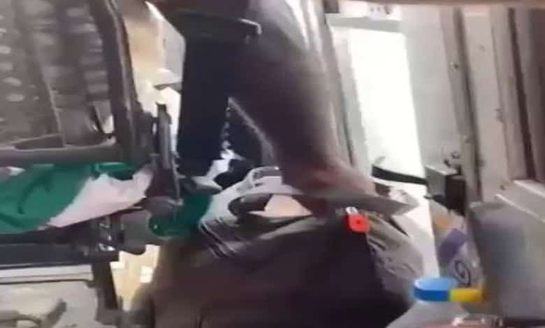Video: Bus driver fired for stealing gold from passenger's bag in Telangana
