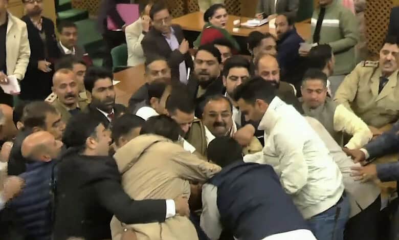 J&K Assembly adjourned after brawl over Article 370 resolution