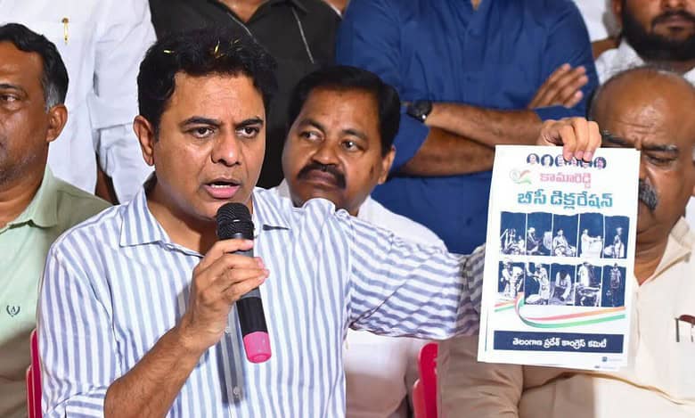 KTR Slams Congress for failing people on promises