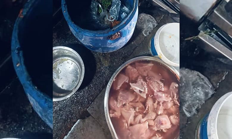 Raids at resturants in Hyderabad's Lakdikapul uncover rat faeces, cockroaches