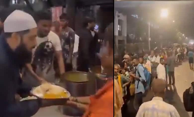 Minority charity gives food to all after hijab-clad woman denied service over slogan
