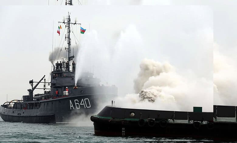 Iran, Azerbaijan hold joint naval drill in Caspian Sea