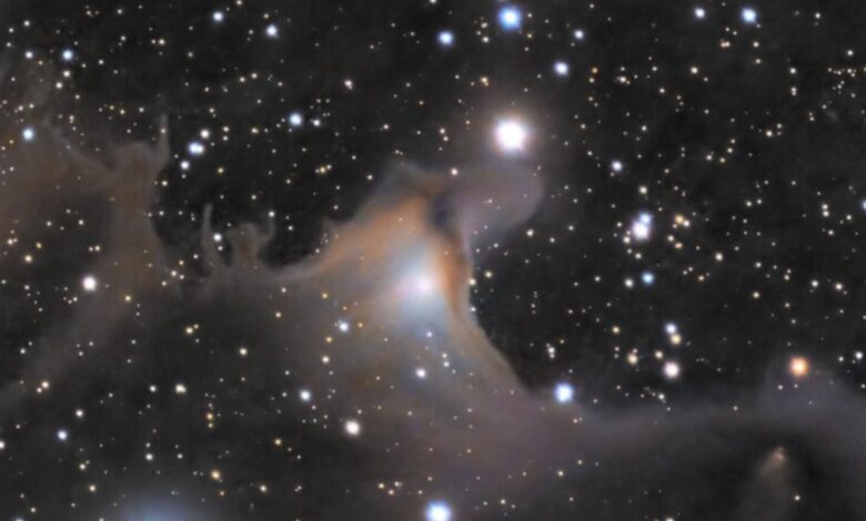 Ghost Nebula spotted 1,470 light-years away in UAE skies