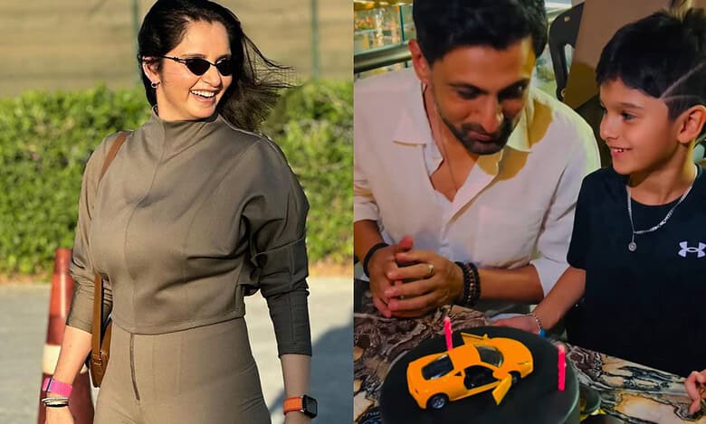 Shoaib Malik throws lavish party for Izhaan, Sania Mirza avoids