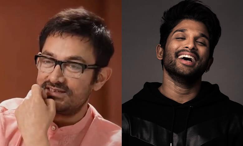 Aamir Khan's RARE comment on Allu Arjun goes viral