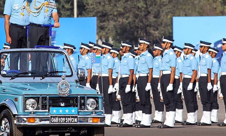 Air Chief Marshal AP Singh, CAS reviews the CGP