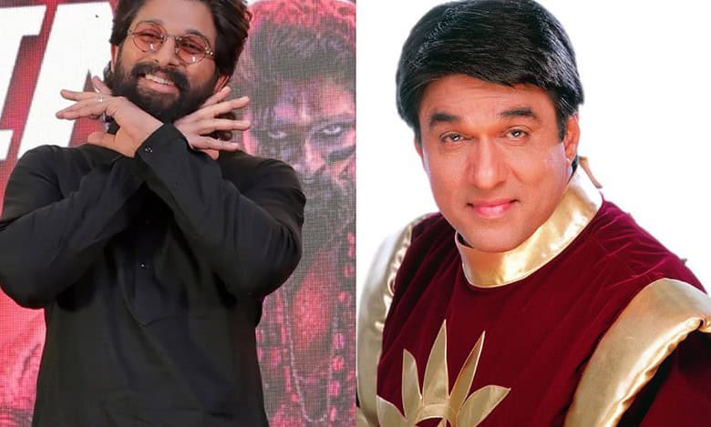 Allu Arjun gets stamp of approval from Mukesh Khanna to play this iconic role