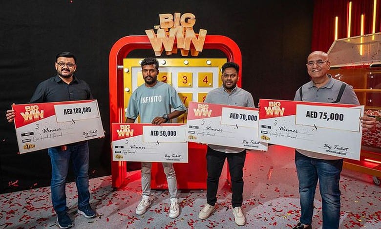 Video: Indian, Bangladeshi expats won Rs 68 lakh in Big Ticket draw