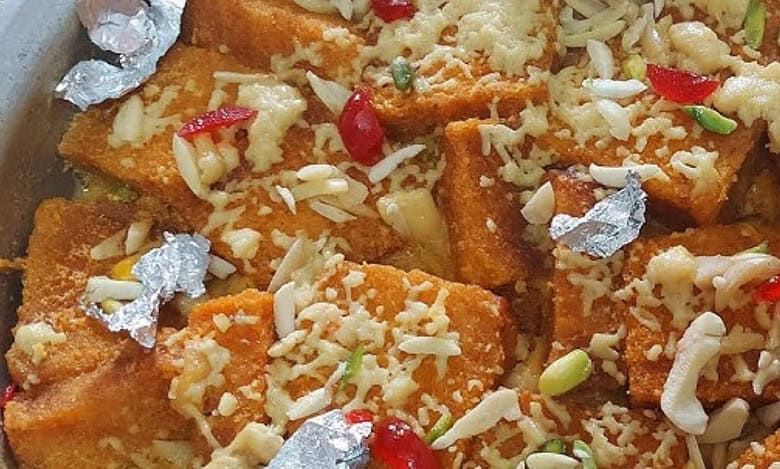 Eid Al Adha: Bakeries make merry as Double ki roti demand goes up. Picture of Double ka meetha