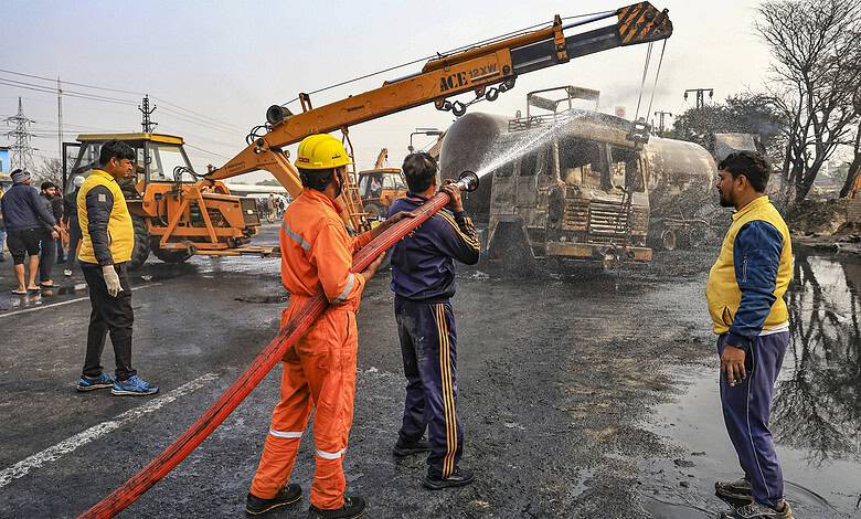 Fire accident in Jaipur