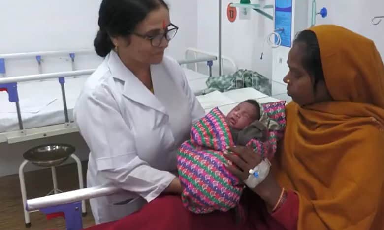 First baby born at Maha Kumbh Mela's temporary hospital