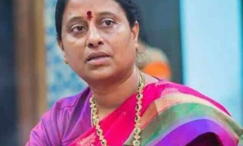 Image of Telangana minister Konda Surekha.