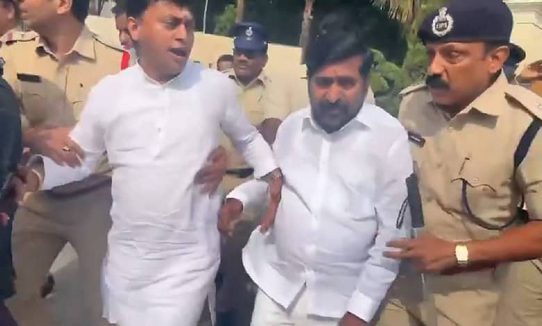 After Harish Rao, two other BRS leaders arrested in Hyderabad