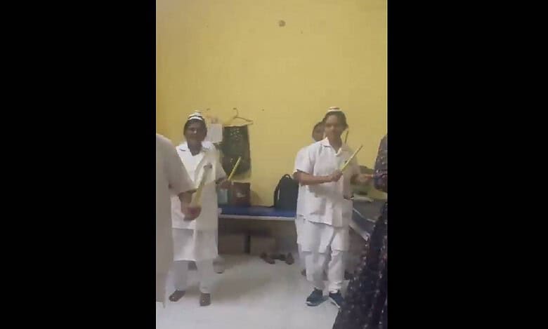 Watch: Nurses in Telangana dance during Christmas celebrations, enquiry ordered