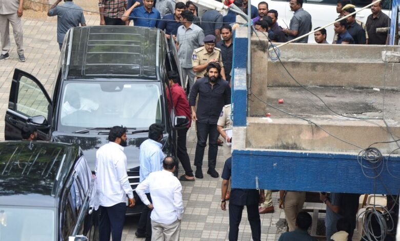 Allu Arjun's questioning in stampede case