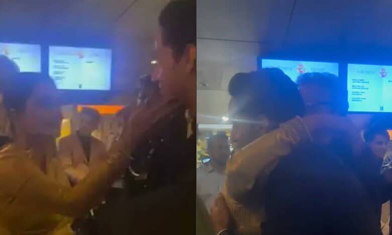 Video of Rekha with Amitabh Bachchan's grand son goes viral
