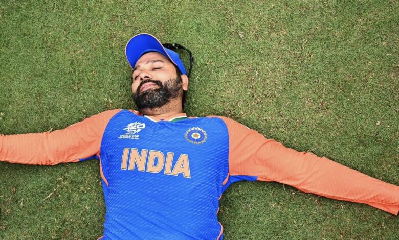 India captain Rohit Sharma sustained a blow to his left knee ahead of the fourth Test against Australia