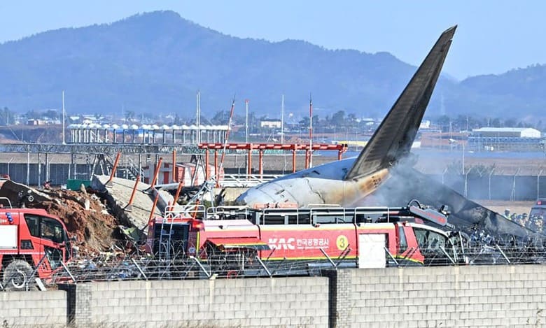 South Korea plane crash: Acting Prez declares 7 day mourning period