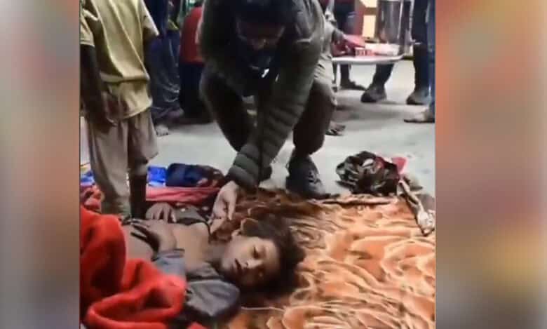 Video: UP railway staff splash water on sleeping people, sparks outrage