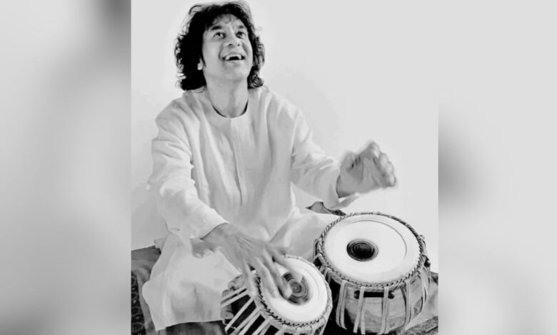 Tabla maestro Zakir Hussain