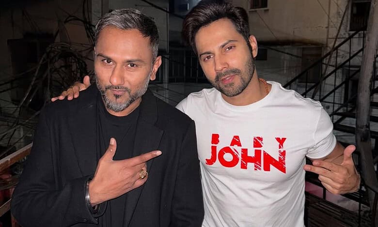 Yo Yo Honey Singh, Varun Dhawan do ‘Nain Matakka’ in West Delhi