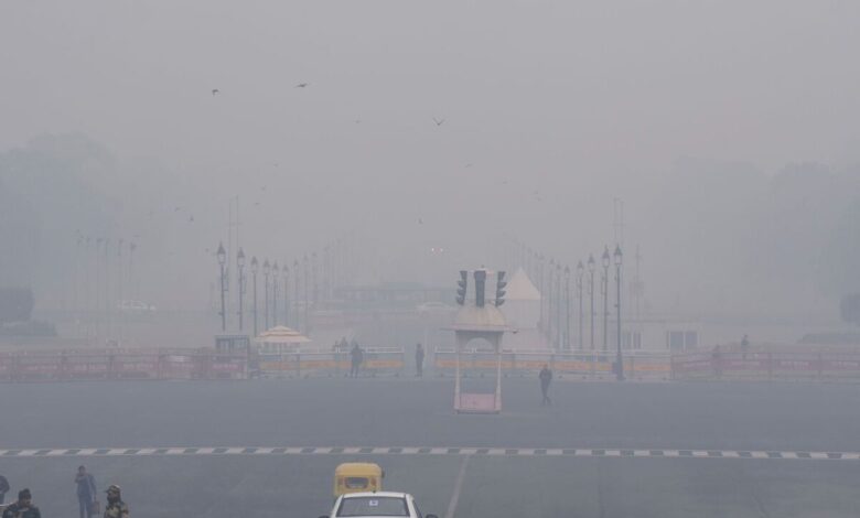 Winter fog in Delhi