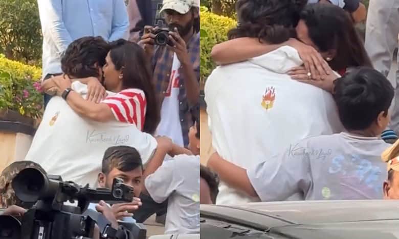 Watch: Wife Sneha Reddy breaks down as she meets Allu Arjun