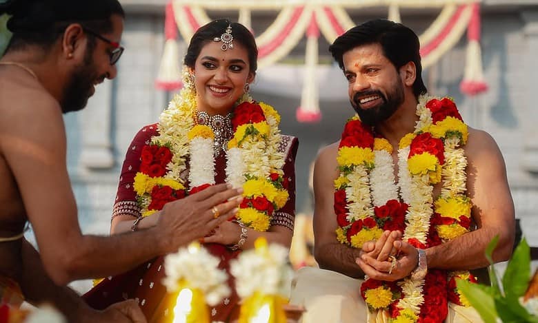 Keerthy Suresh gets married, first official photos are here!