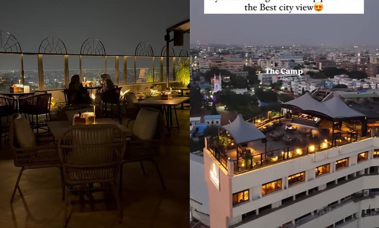 Abids get highest rooftop cafe of Hyderabad, reels trend online