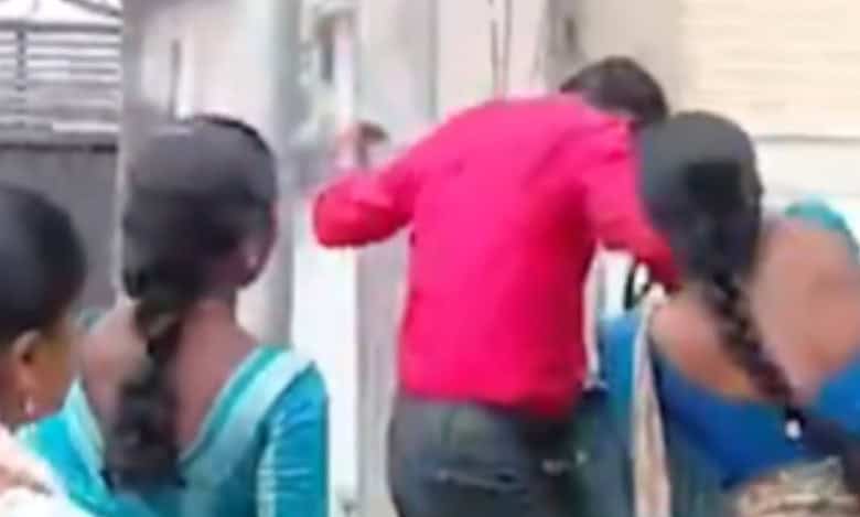 Parents thrash Telangana teacher for misbehaving with girl students