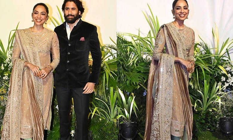 New bride Sobhita Dhulipala stuns in Hyderabadi Khada Dupatta