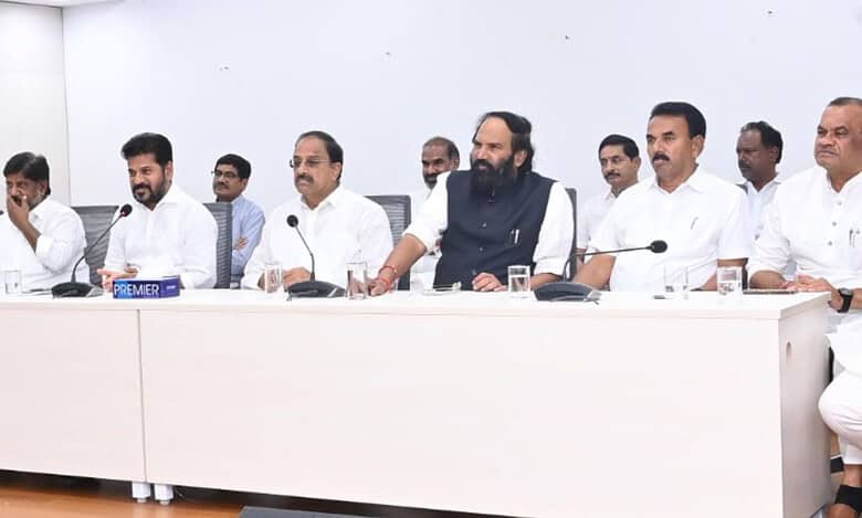 CM Revanth Reddy holds meeting with district collectors on the implementation of 3 new welfare schemes and issue of new ration cards from January 26.