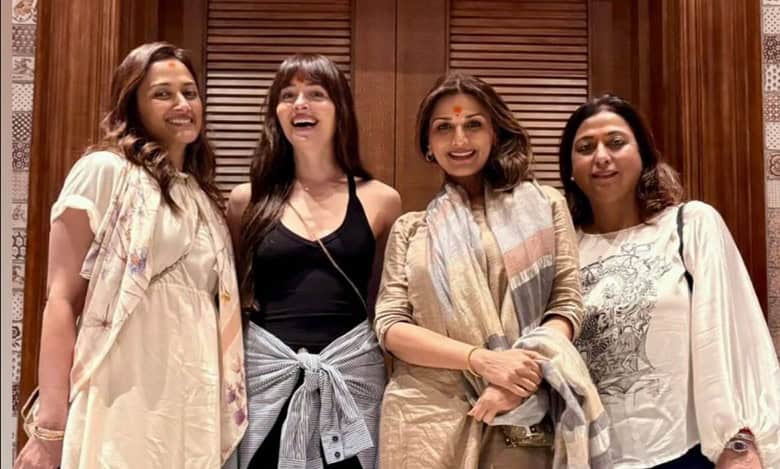 Dakota Johnson and Bollywood stars visit Sabyasachi in Mumbai