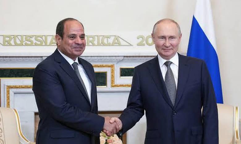 Egyptian, Russian presidents discuss regional developments over phone
