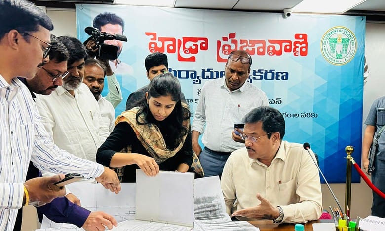 HYDRAA receives complaints of encroachments in Hyderabad