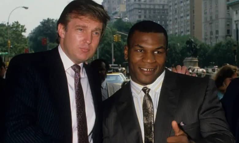 Donald Trump and Mike Tyson