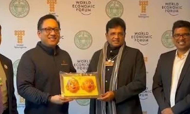 Telangana IT min discusses investment with Samba Nova at Davos