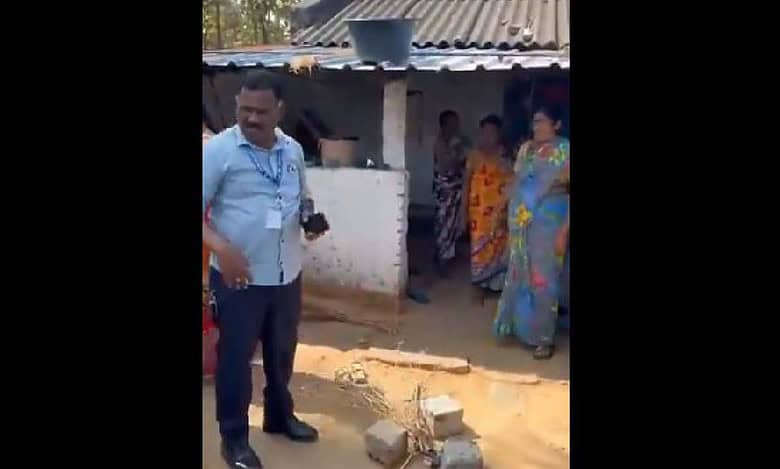 Video: Woman humiliated in Telangana's Jangaon over loan repayment
