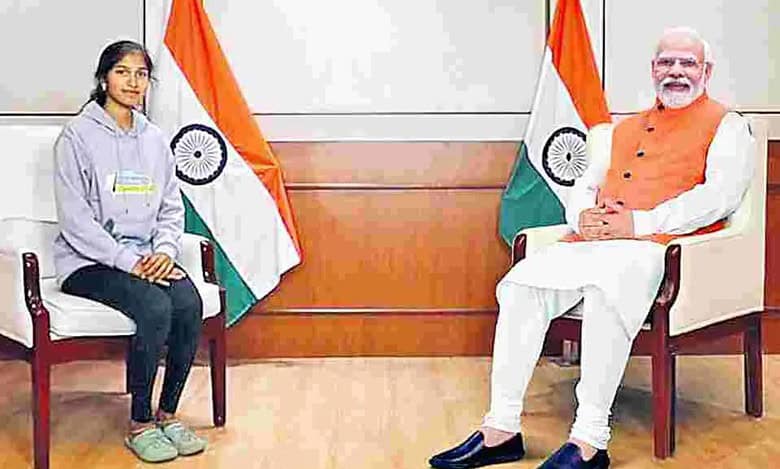 Telangana student interacts with PM Modi for 'Pariksha Pe Charcha'
