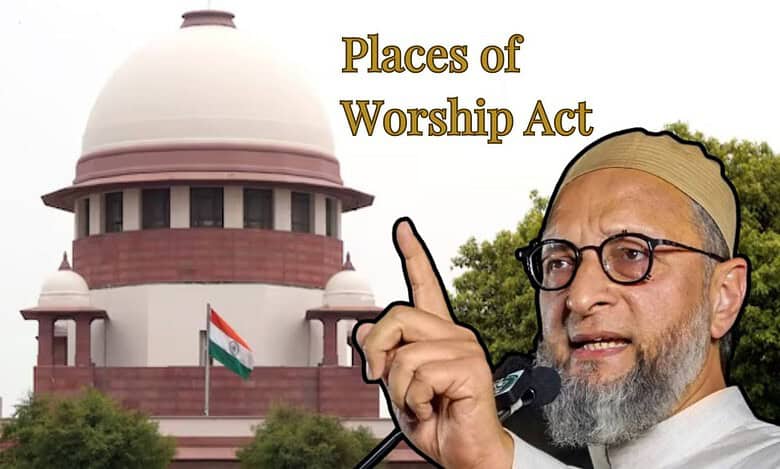 SC to hear AIMIM chief Asaduddin Owaisi's plea on places of worship law