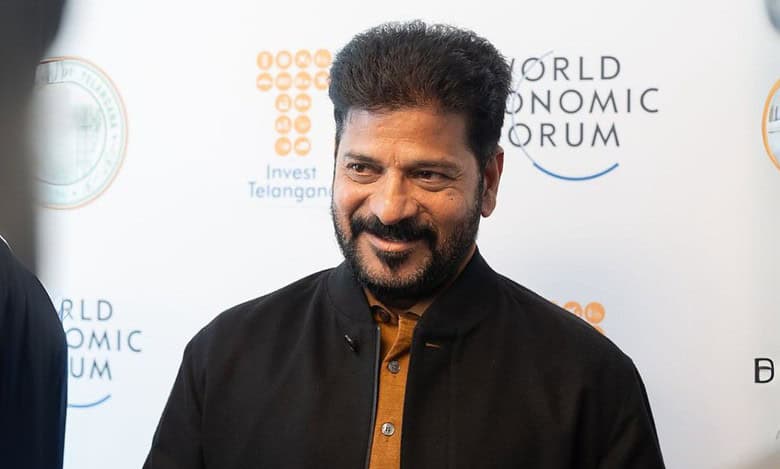Revanth Reddy at Davos to secure investments for Telangana