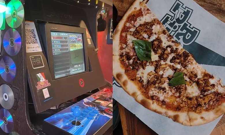 Inside a viral pizzeria in Hyderabad transports you to the 90s