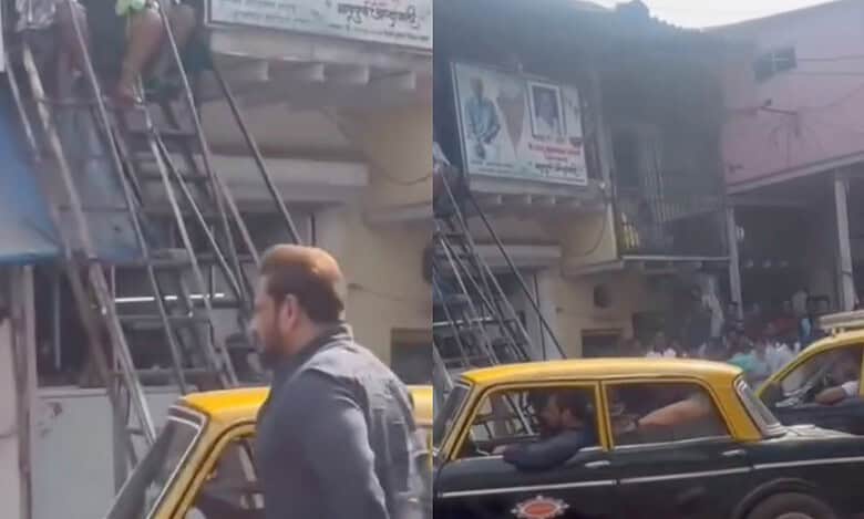 Watch: Salman Khan spotted in Taxi, ditches bulletproof Cars