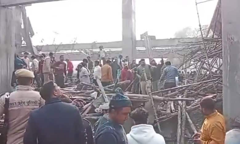 UP: Ceiling collapses in Kannauj railway station, 10 feared trapped
