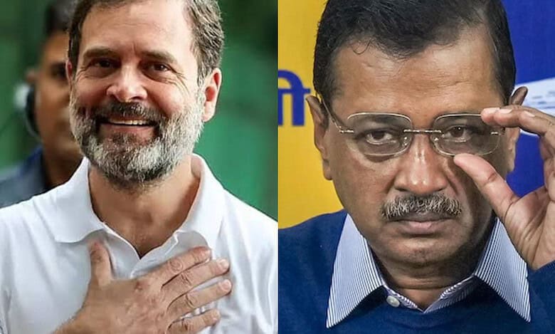 'Kejriwal, Modi same,' Rahul Gandhi attacks INDIA bloc ally AAP