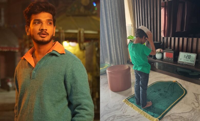 Pic of Munawar Faruqui's son offering Namaz is a sight to behold