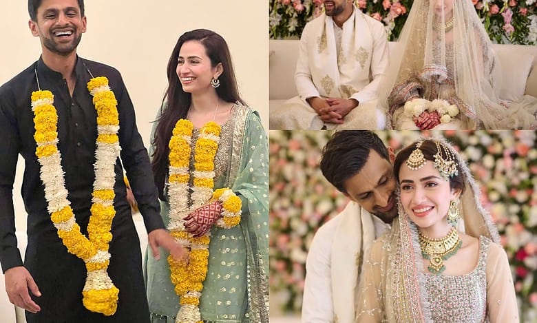 Unseen photos from Shoaib Malik and Sana Javed's secret Nikah