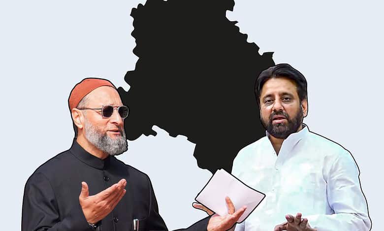Asaduddin Owaisi and Amantullah Khan