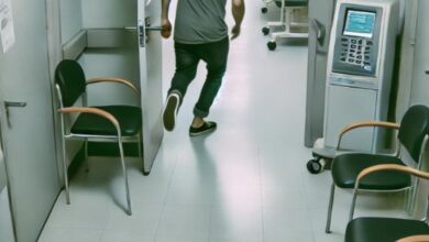 CCTV captures man stealing doctor’s shoes at Hospital in Hyderabad