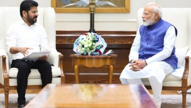 CM Revanth meets PM Modi; discuss SLBC tunnel collapse, pending projects